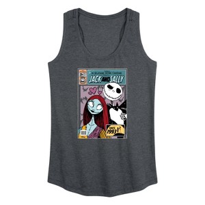 Women's - Disney - The Nightmare Before Christmas Graphic Racerback Tank - 1 of 4