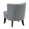 CAVINAS 18" Modern Accent Chair with solid Wood Legs, Classic Living Room Upholstery Chair,Button Tufted Back - 4 of 4