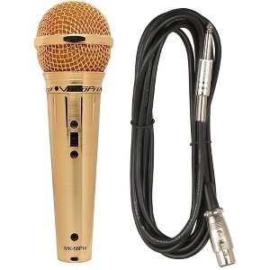 VOCOPRO PRO KARAOKE VOCAL MIC GOLD MK58PRO - 1 of 1