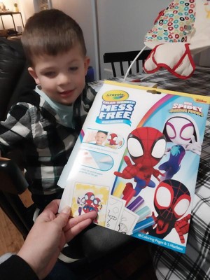 Crayola Color Wonder Foldalope - Spidey & His Amazing Friends : Target