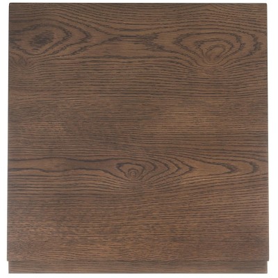 Zeus Medium Oak 2-Drawer Transitional Nightstand