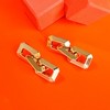 SOHI Women's Chainlink Drop Earrings - 2 of 3