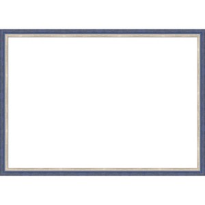 Amanti Art Theo Black Silver Narrow Framed Dry Erase Magnetic Board - 1 of 4