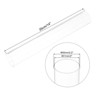 Unique Bargains Lamp Lantern Water Cooling System Acrylic Round Tubes 4 Pcs 10" - 2 of 4