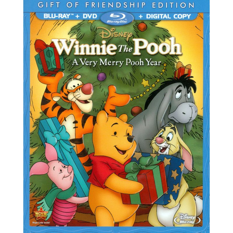 Winnie the Pooh: A Very Merry Pooh Year (Blu-ray + DVD + Digital), 1 of 2