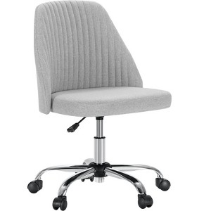 MyDepot Adjustable Rolling Home or Office Armless Desk Chair - 1 of 4
