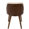 Bacci Mid Century Modern Dining Accent Chair - Lumisource - image 4 of 4