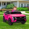 White 24V Licensed 2 Seater Ride On Car Remote Control LED Lights Music Shock Absorbers White For Kids 3 to 8 - 2 of 4