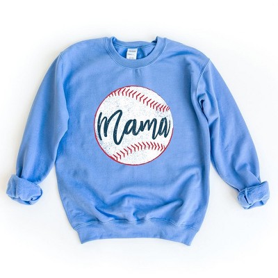 Simply Sage Market Women's Graphic Sweatshirt Mama Baseball