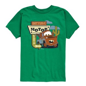 Boys' - Cars - Tow Mater Get Yur Motor Runnin' Short Sleeve Graphic T-Shirt - 1 of 4