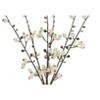 Winter Berry Twig Bundle Set Of 6 – Plastic Stems – 14.5 Inch Height – For Holiday Floral Decor – By Melrose - 2 of 3