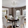 Elegant Lighting Savannah 18 inch flush mount in chrome - 2 of 4