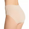TC Fine Intimates Women's Cotton Comfort Brief Panties, Warm Beige - 2 of 2