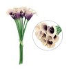 Unique Bargains Household Room Ornament Elegant Wedding Calla Lily Artificial Flowers Bouquet 10 Pcs - 4 of 4