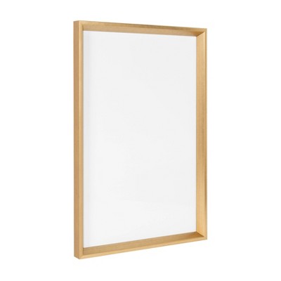Gold Framed Magnetic Dry Erase Board, 16.5 x 25.5