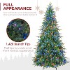 Vivatrees 6 Ft Prelit Artificial Christmas Tree, 15 Lighting Modes with Multi Colors, Metal Stand, Hinged Branches, Xmas Tree for Holiday Decor, Green - 4 of 4