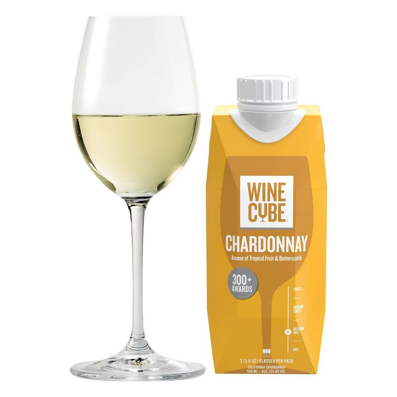 Chardonnay White Wine - 500ml Carton - Wine Cube&#8482;, 3 of 7