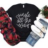 Simply Sage Market Women's Jingle All The Way Cursive Short Sleeve Graphic Tee - 3 of 4