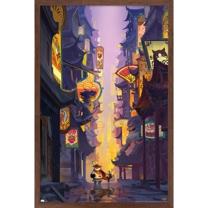 Trends International Kung Fu Panda 4 - Street Framed Wall Poster Prints - 1 of 4