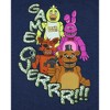 Seven Times Six Five Nights at Freddy's Boys' Shirt Game Overrr Let's Eat Crewneck Tee Blue - 2 of 4