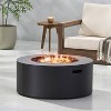 Wellington Outdoor 40000 BTU Circular Fire Pit Dark Gray - Christopher Knight Home - 3 of 4