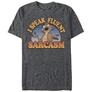 Men's Lion King Timon Speaks Fluent Sarcasm T-Shirt