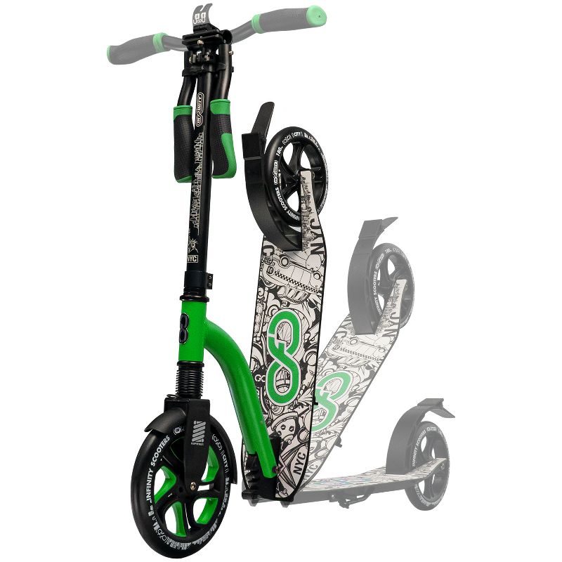 Crazy Skates Nyc Foldable Kick Scooter - Great Scooters For Teens And Adults, 3 of 7