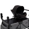 Jeep Wrangler Stroller Wagon with Included Car Seat Adapter by Delta Children - Gray - image 3 of 4