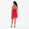 Women's Asymmetrical Satin Mini A-Line Dress - Wild Fable™ - 3 of 3