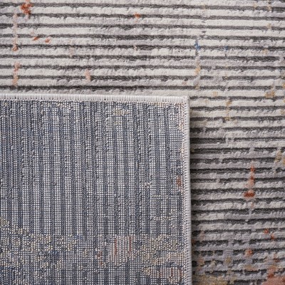Eternal Charm 4' x 6' Hand-Knotted Gray Wool Blend Area Rug