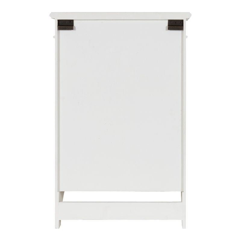 Kate and Laurel Highfield Decorative Wall Cabinet , 17.75x7.25x27.25, White, 6 of 13