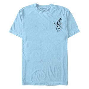 Men's Frozen Small Olaf Pose T-Shirt - 1 of 4