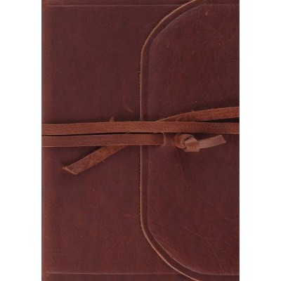 Journaling Bible-ESV - Large Print (Leather Bound)