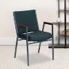 Flash Furniture HERCULES Series Heavy Duty Stack Chair with Arms - 2 of 4