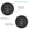 Waterproof Ceiling/Wall Speakers for Outdoor Use with Dual 5.25" Drivers, Easy Installation, IP-rated Design - 3 of 4