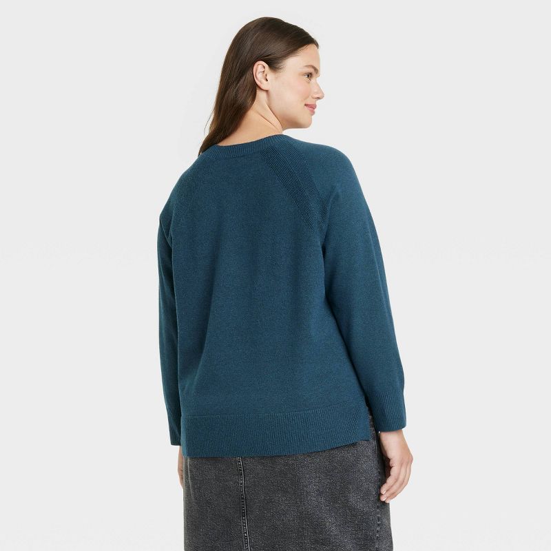 Women's Crewneck Pullover Sweater - Ava & Viv™, 2 of 4