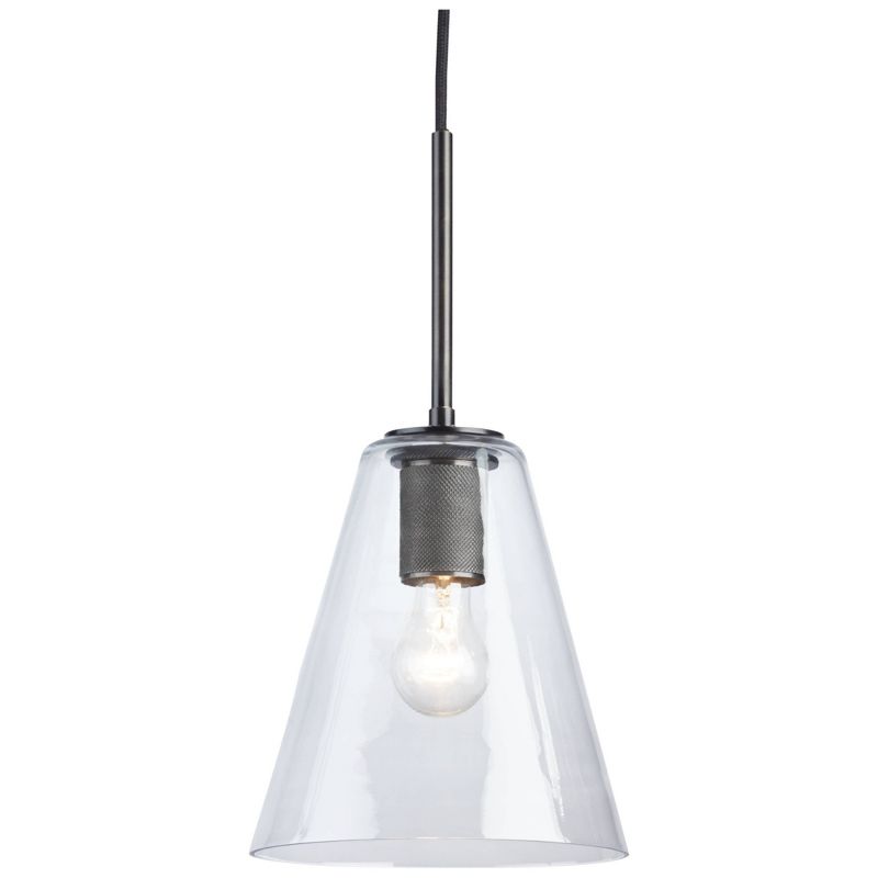 Collbrook Finish Glass Pendant Clear/Black - Signature Design by Ashley, 1 of 5