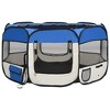 VidaXL Foldable Dog Playpen with Carrying Bag Blue 49.2 in.x49.2 in.x24 in. - 2 of 4