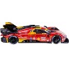 Ferrari 499P #50 "Ferrari AF Corse" Winner "24 Hours of Le Mans" (2024) "Racing" 1/24 Diecast Model Car by Bburago - 3 of 4