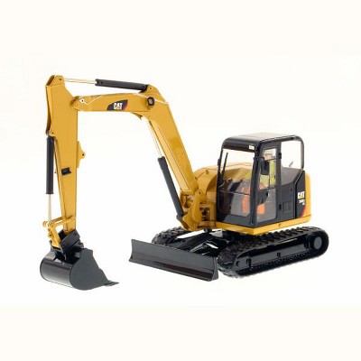 CAT Caterpillar 308E2 CR SB Mini Hydraulic Excavator w/Working Tools & Operator "High Line Series" 1/32 Diecast Masters