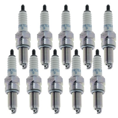 NGK 10 Pack of Genuine OEM Replacement Spark Plugs - CPR7EA-9-10PK