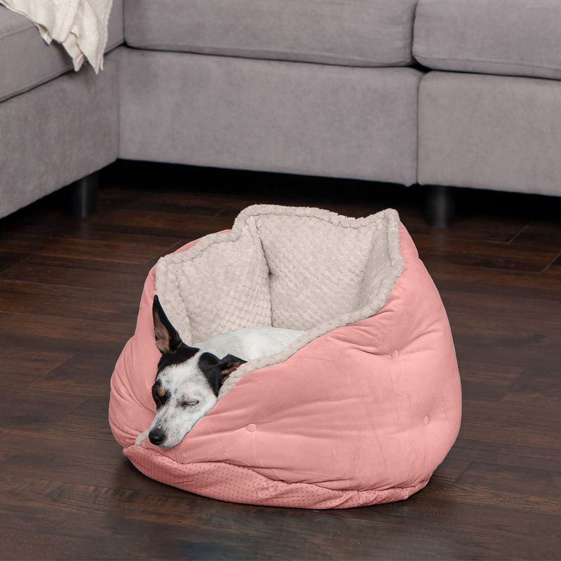 FurHaven Calming Wrap-Around Hug Small Dog and Cat Bed, 3 of 5
