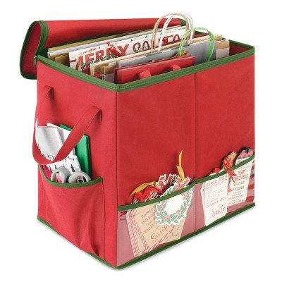 Treekeeper Gift Bag And Tissue Paper Storage Box Red : Target