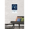 Trends International NBA Minnesota Timberwolves - Logo 21 Framed Wall Poster Prints - 2 of 4