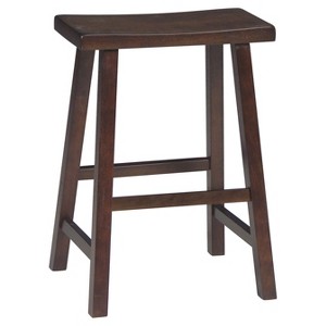 Davis Saddle Seat Stool - International Concepts - 1 of 4