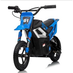 24V 350w Kids Ride on Motorcycle, 13.67MPH Max Speed, Mini Dirt Bike with Rear Wheel Suspension, Music, 12 Miles Range, Black - 1 of 1
