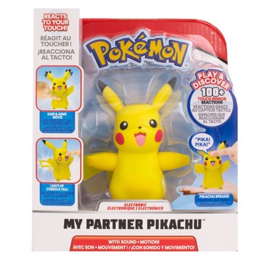 Pokemon My Partner Pikachu Interactive Electronic Figure Sounds 100 Reactions 