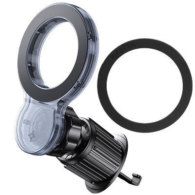 iMountek"Magnetic Car Vent Phone Mount, 360° Rotation, Hands-Free, Compatible with MagSafe & All Phones"Black