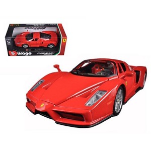 Ferrari Enzo Red 1/24 Diecast Model Car by Bburago - 1 of 3