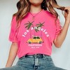Simply Sage Market Women's Los Angles Car Short Sleeve Garment Dyed Tee - 2 of 2
